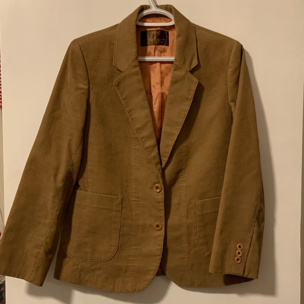 Vintage women's corduroy jacket by St Michael's